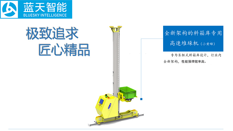 自动化立体仓库,立体仓库,蓝天智能,Miniload,堆垛机,穿梭车